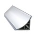 Плинтус для кухонных столешниц Термостойкий 100% алюминиевый 121A, длина от 1м до 3м.