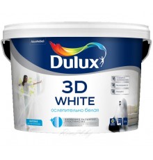 Краска DULUX 3D Новая Осл. Белая 10л матовая