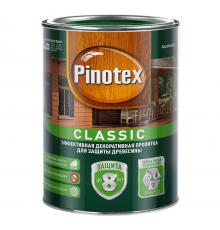 Пропитка для дерева - Pinotex Classic (Пинотекс Классик) Защита до 8лет.